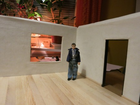 Det här är Valter- Han är vår byggmästare här på bygget.