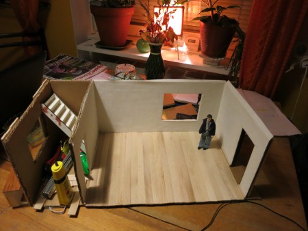 första våningen klar...och jag inser att det oundvikligen blir fler.