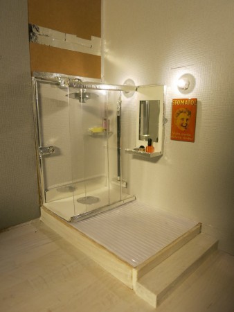 Badrummet växer fram