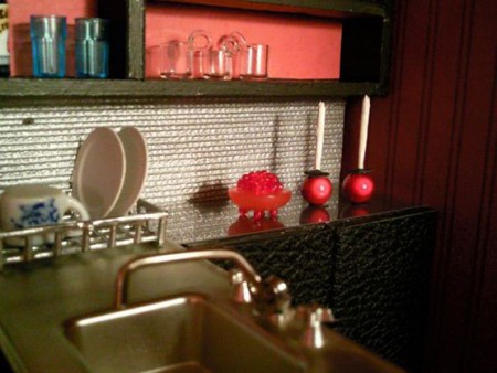 Ljusstakar, karamellskål och diskställ